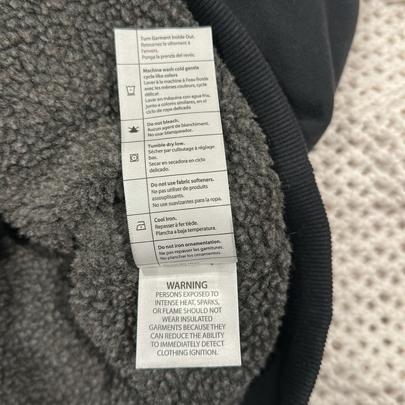 Carhartt Black Zip-Up Hoodie MENS RAIN DEFENDER 2XL - Picture 8 of 9